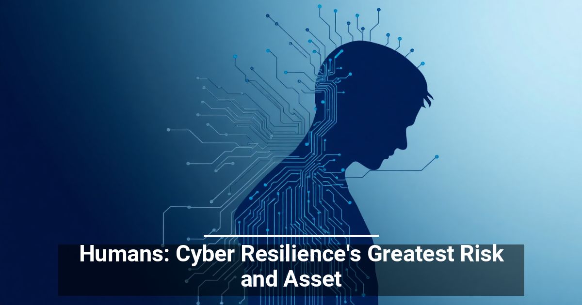 Humans: Cyber Resilience&rsquo;s Greatest Risk and Asset