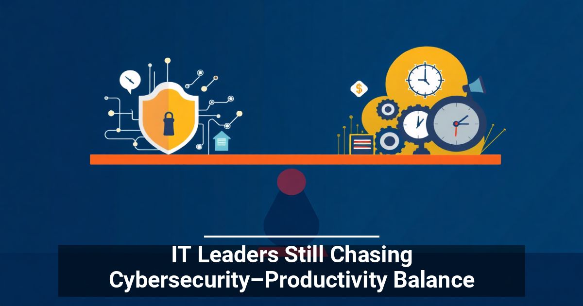 IT Leaders Still Chasing Cybersecurity&ndash;Productivity Balance