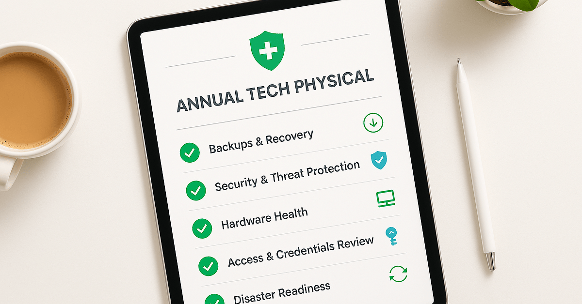 Your Business Tech Is Overdue for an Annual Physical